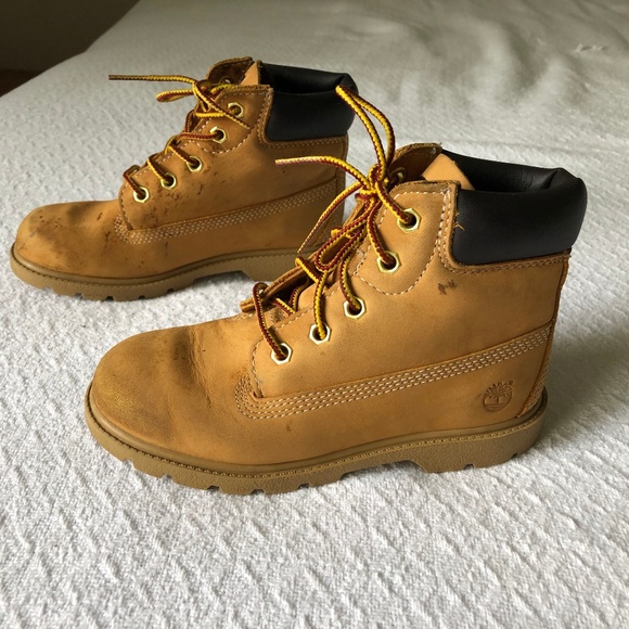 kids timberland boots size 12